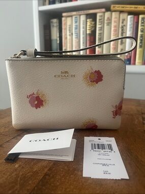 Coach Pop Floral Wristlet | Limited Release Print | NWT!